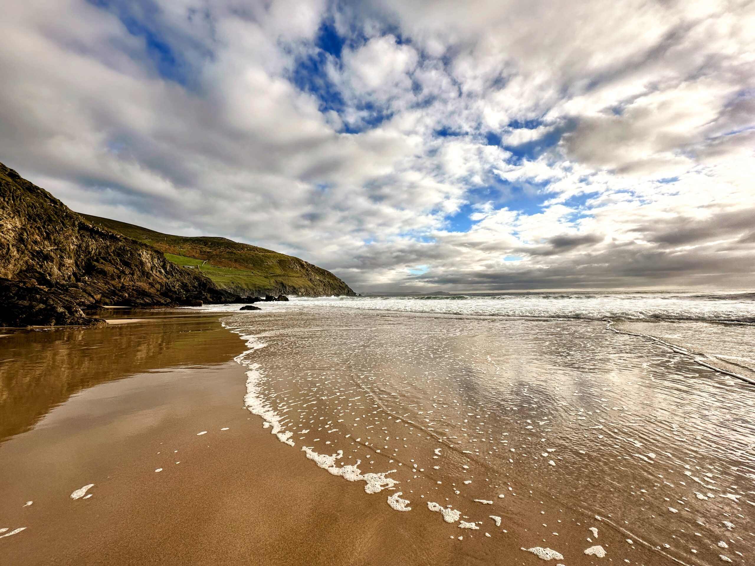 Coumeenoole Beach, a filming location of 'Tarrac'; Kerry Ireland