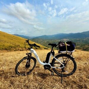 Cycling the countryside; Sicily