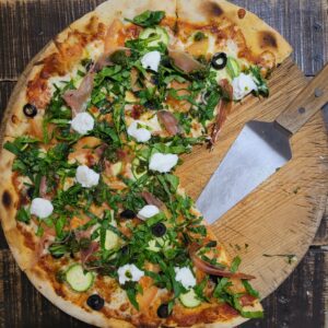 Favourite pizza in Mexico @ Beretta; La Paz