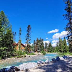 Bow River; Lake Louise, Alberta