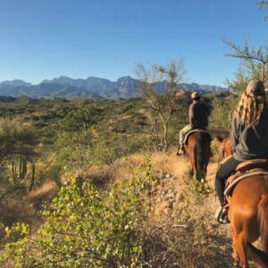 Horseback riding; Loreto, Mexico