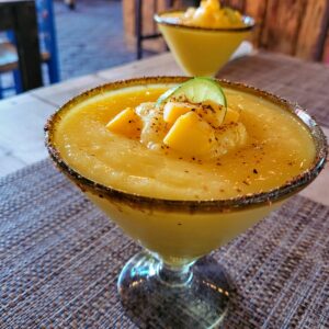 Margarita time at Orlando's; Loreto, BCS