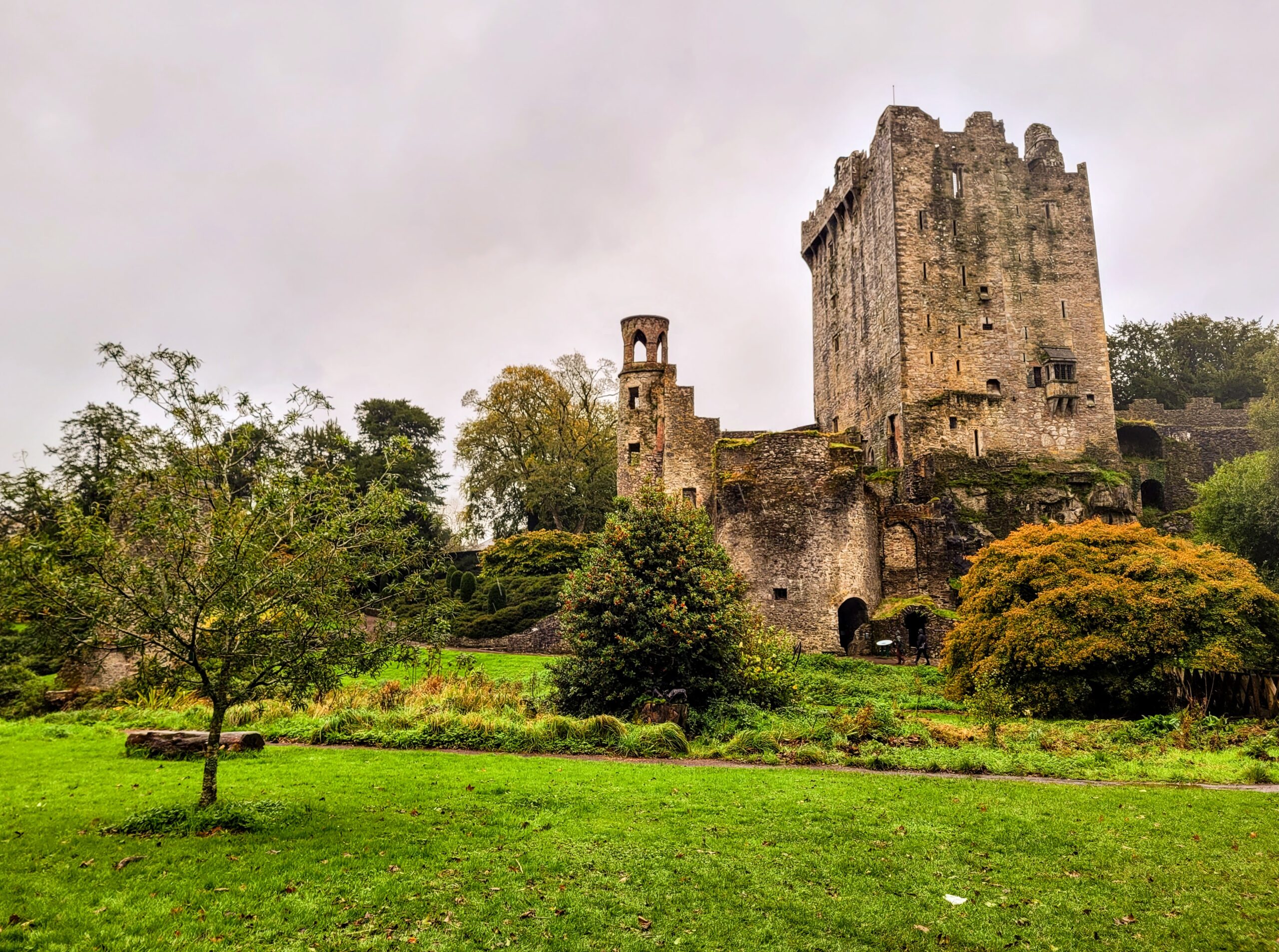 Legend has it that after kissing the Blarney Stone, you'll have the gift of eloquence @ Blarney Castle; Blarney, Ireland