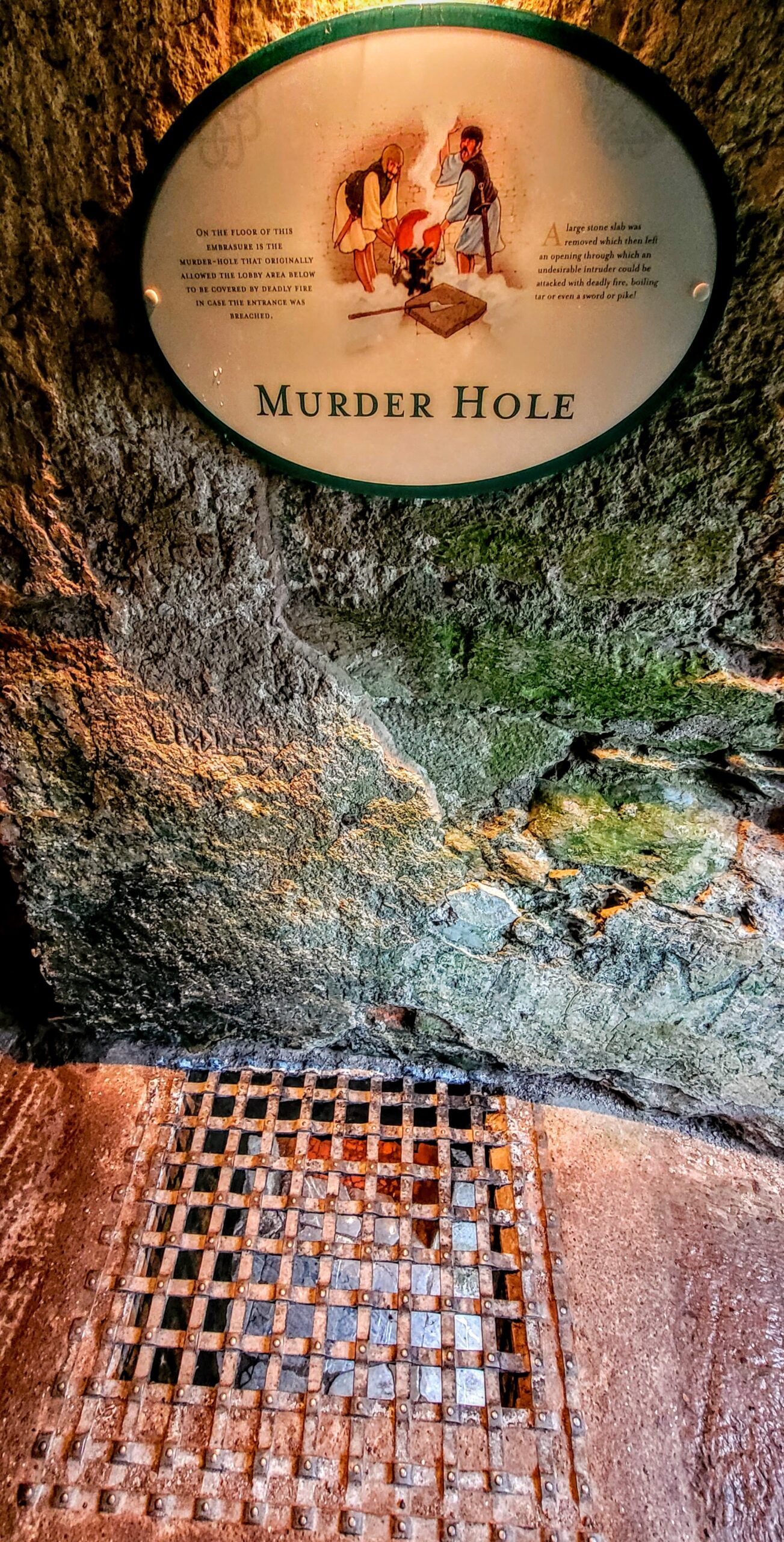 The Irish don't mess around. I'll be sure to stay on their good side @ Blarney Castle; Blarney, Ireland