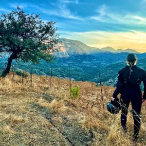 Motorcycle ride; Castelbuono, Sicily