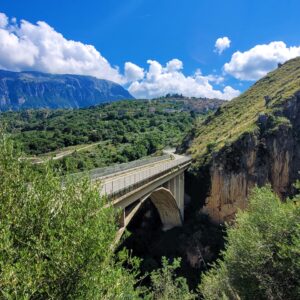 Beautiful view of the Madonie Mountains; Isnello, Sicily (Italy)