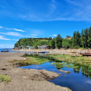 Achao waterfront; Quinchao Island, Chile