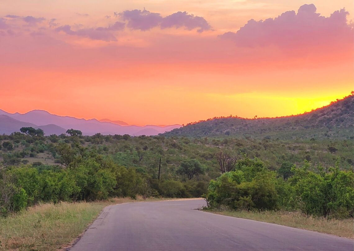 Beautiful Sunset @ Kruger National Park; South Africa