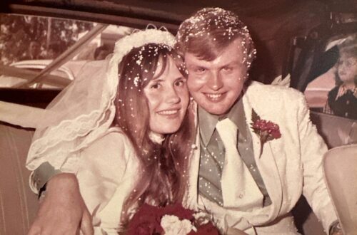 Judy and Bill King wedding photo