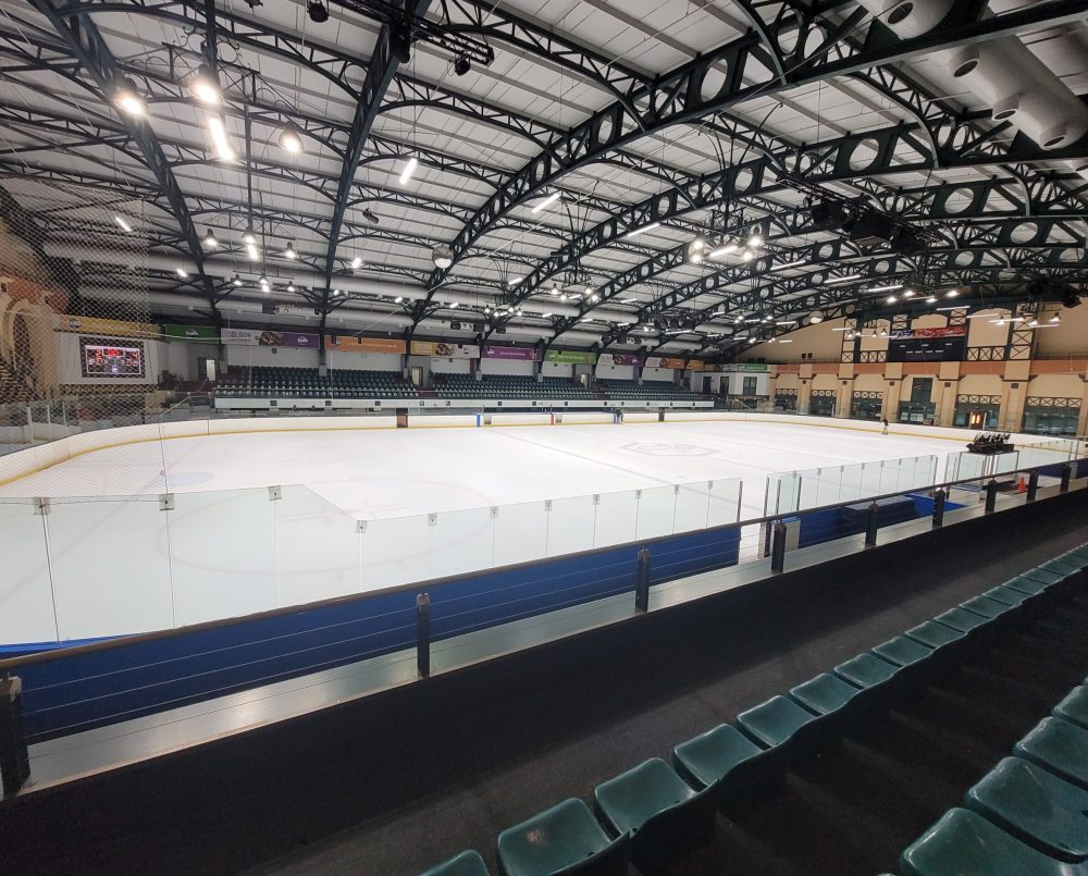 Ice rink at "The Ice Station" GrandWest Casino; Cape Town, South