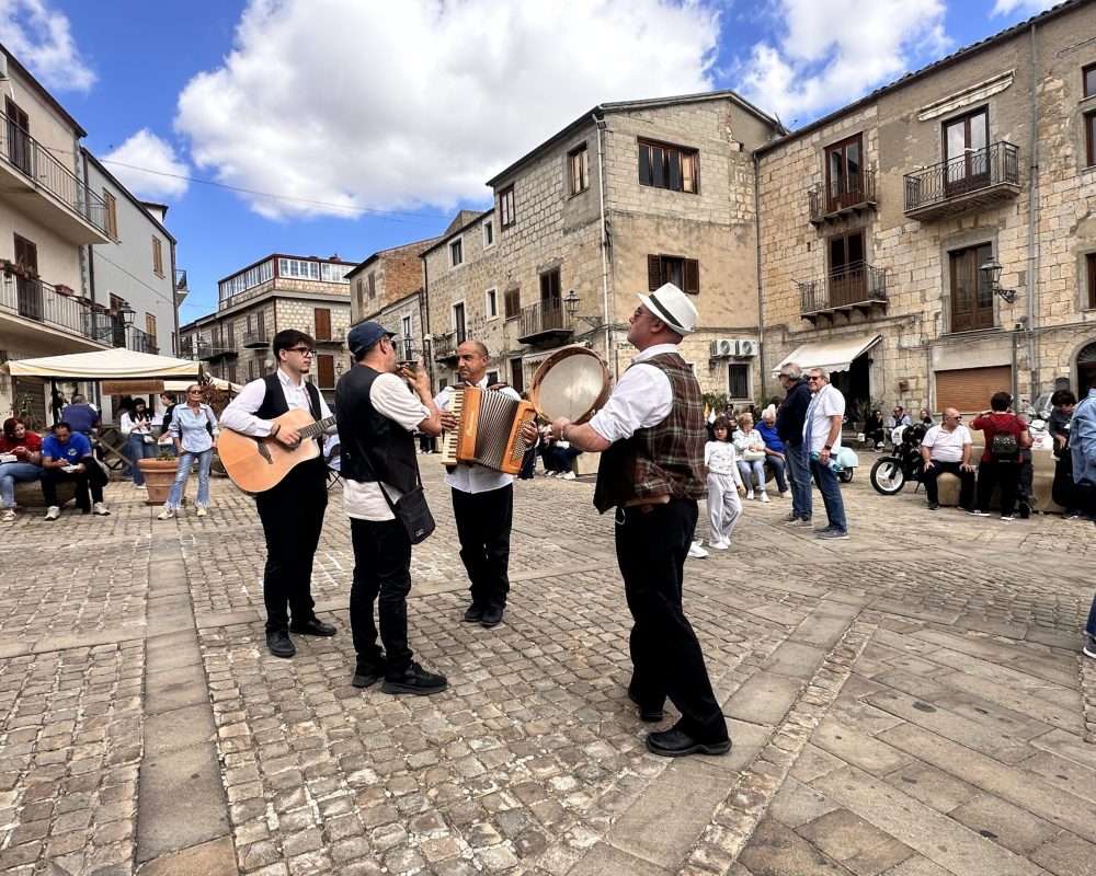 Bompietro Musicians at Authentic Sicilian Festival