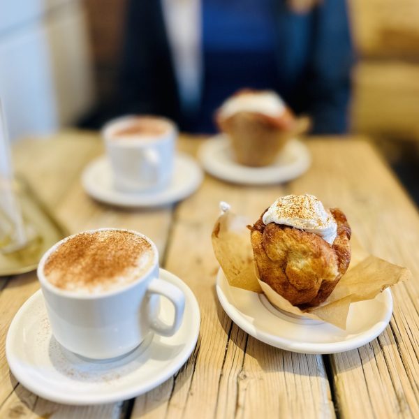 Cruffins with Ashley and Mark in Orillia