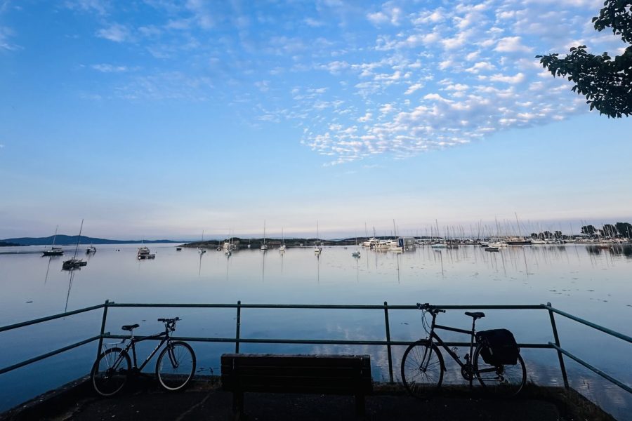 Oak Bay Marina Cycling