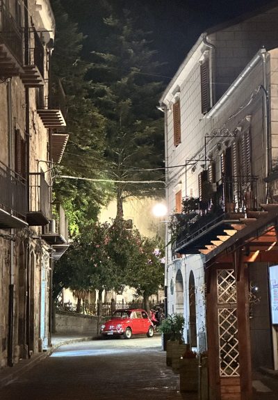 The Very Sicilian Streets of Petralia Sottana at Night