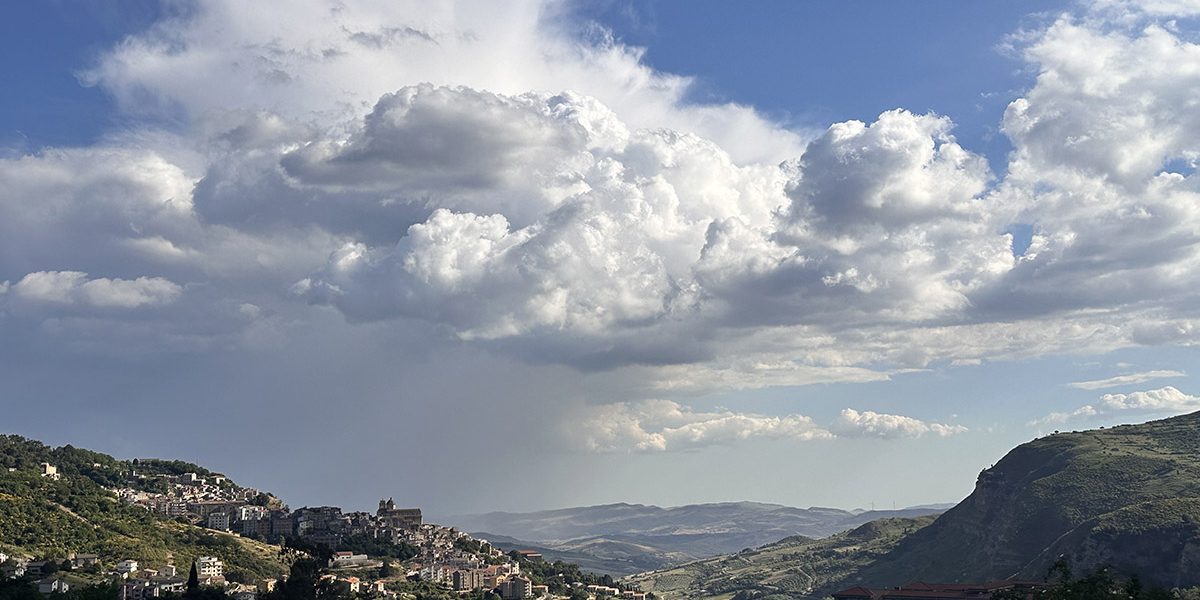 The View Towards Petralia Sopranna