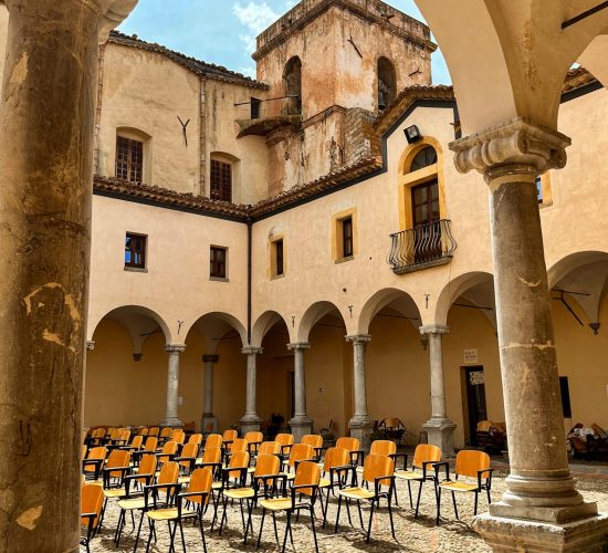 Cloister in San Francesco Church; Castelbuono, Sicily